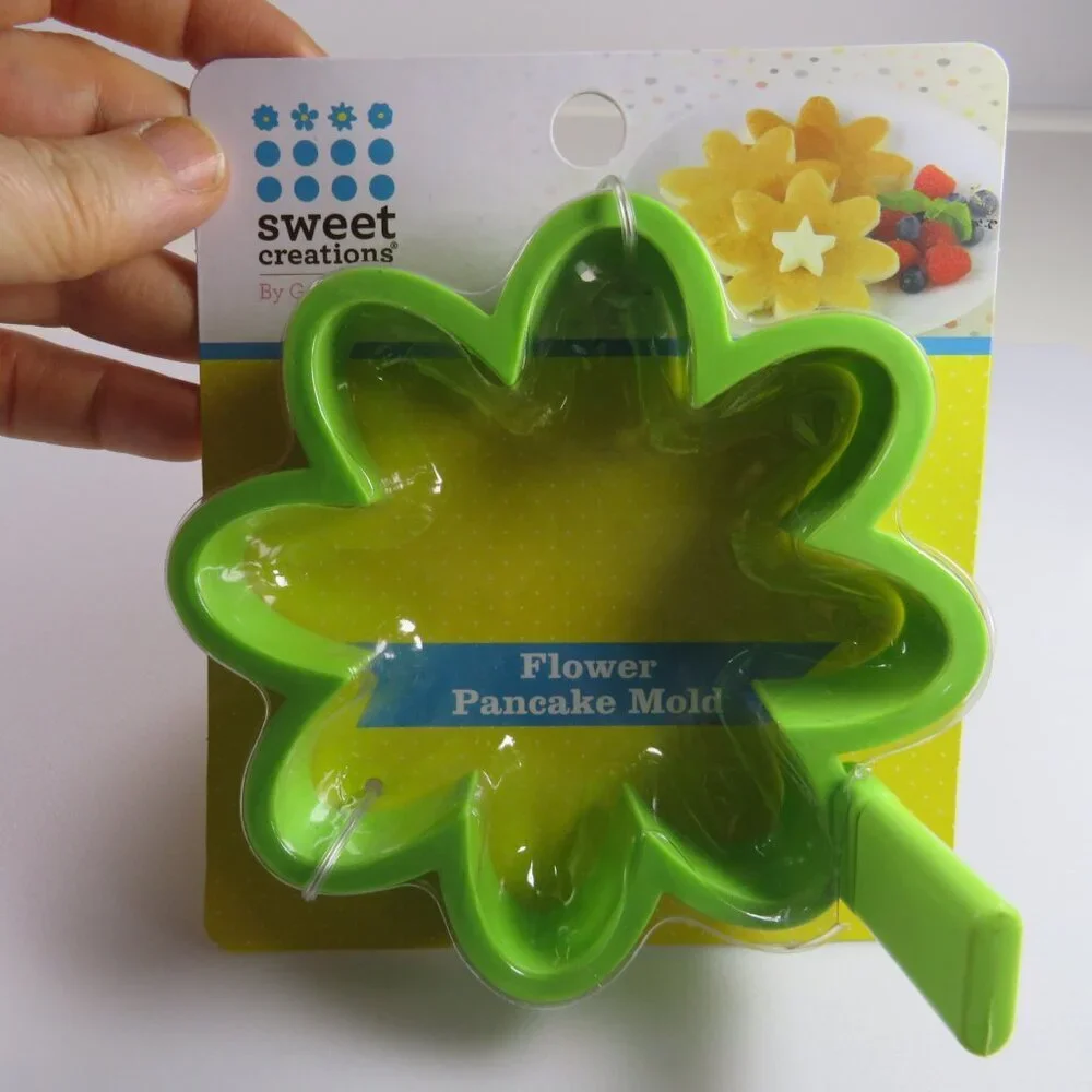 Flower Shaped Pancake Mold for Spring Breakfast Treat